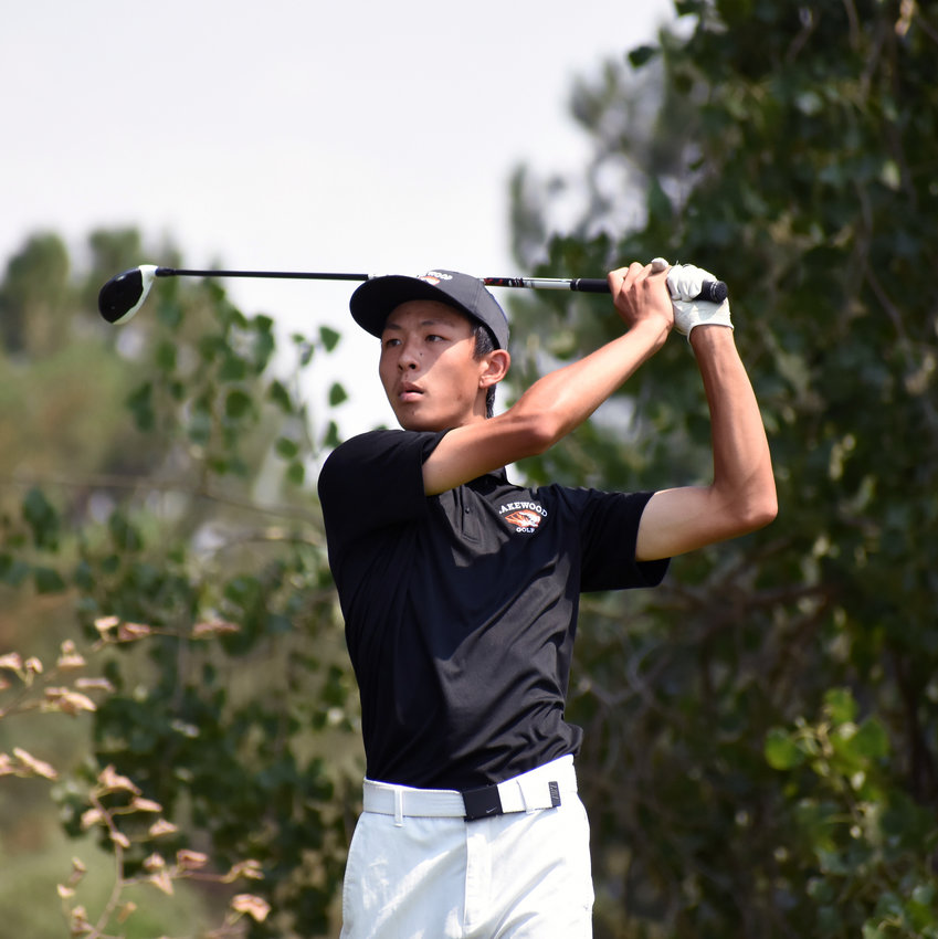 Lakewood senior Ryan Liao shot an impressive 6-under-par, 66 during the second Jeffco League boys golf tournament Monday, Aug. 17, at Raccoon Creek Golf Course in Lakewood.